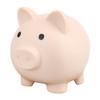 HengDu Cute Piggy Bank, Made of Drop-Resistant Environmentally Friendly Plastic, a Great Gift for Children (Flesh) view 1