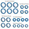 BRKRC 22PCS Steel Rubber Sealed Ball Bearing for 1/10 Tenacity DB Pro & MT & SCT & Truggy, Losi Lasernut U4 Upgrade Parts view 2