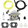 NZBUY Carburetor Compatible with Walbro WT-990-1 WY-990 Compatible with ZENOAH Spare Parts Carburetor carb Compatible with Baja CY23RC CY26RC CY27RC CY29RC GP290 (Color : Silver) view 2
