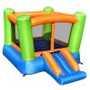 GLACER Inflatable Bounce House with Slide, 8X 6.5 x 4.7ft Kids Jumping Castle Including Carrying Bag, Repair Kit, Stakes for Indoors and Outdoors, Inflatable Playhouse for Kids view 1