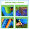 GLACER Inflatable Bounce House with Slide, 8X 6.5 x 4.7ft Kids Jumping Castle Including Carrying Bag, Repair Kit, Stakes for Indoors and Outdoors, Inflatable Playhouse for Kids view 2