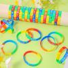 60 Pcs Gay Pride Rainbow Silicone Bracelets LGBT Awareness Pride Wristbands Bulk Pride Gifts LGBTQ Accessories for Men Women Lesbian Party view 3