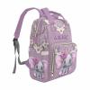 M YESCUSTOM Customized Name Diaper Baby Bag with Flowers for Girl,Personalized Nappy Daypack with Large Capacity Mommy Nursing Backpack for Travel Mother's Day Gift for Mommy view 3