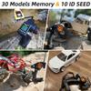 Radiolink RC4GS V3 RC Transmitter, R6FG Receiver and Cool 9030 ESC Combo 5 Channels 2.4GHz Surface Remote Controller TX, Gyro RX, 90A Brushed ESC/BEC, 30 Models Strorage for Crawler, Buggy, Car, Boat view 4