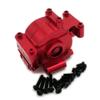 Aluminum Front Gear Box Bulkhead Red for Losi 1/10 Baja Rey Rock Rey LOS232003 view 2