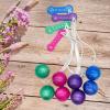 Menolana 10Pcs Swing up Balls, on A String Fine Motor Skills for Party Favors Outdoor Indoor, 4 cm view 2