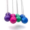Menolana 10Pcs Swing up Balls, on A String Fine Motor Skills for Party Favors Outdoor Indoor, 4 cm view 3
