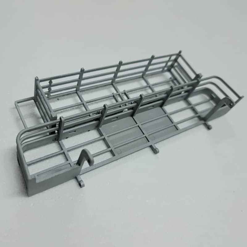 Full Metal Rear Fence Set for DIY Rc Tank 1/16 Abrams M1A2 Radio Caontrol Tanks Part