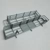 Full Metal Rear Fence Set for DIY Rc Tank 1/16 Abrams M1A2 Radio Caontrol Tanks Part view 1