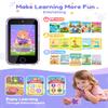 JOYJAM Phone for Kids Age 3-8, 3.5'' Touchscreen Kids Smart Phone for Girls Christmas Birthday Gifts, Learning Toy Phone with Dual Camera, ABC Learning, Habit Tracker for 3 4 5 6 7 8 Year Old view 4