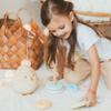Wooden Ring Stacker, Baby Nursery Decor, Wooden Baby Toy, Montessori Toys, Pyramid Toy, Sensory Toy, Stacking Toys view 4