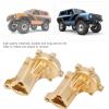 Crawler Portal Housing Cover, 2pcs Rear Exterior Portal Housing Brass Cover RC Accessories Fit for Redcat Gen8 1/10 RC Crawler view 4