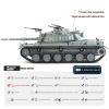ISR M60W Magach Remote Control Tank Main Battle Tank Battle War Military Vehicle Simulation Smoke Shooting Effect Collection Professional 60CM 1/16 Scale view 2