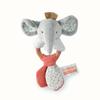 Doudou et Compagnie - Colours Savannah - Wooden Elephant Rattle - Grey - 15 cm - Newborn Gift - DC4077 view 2