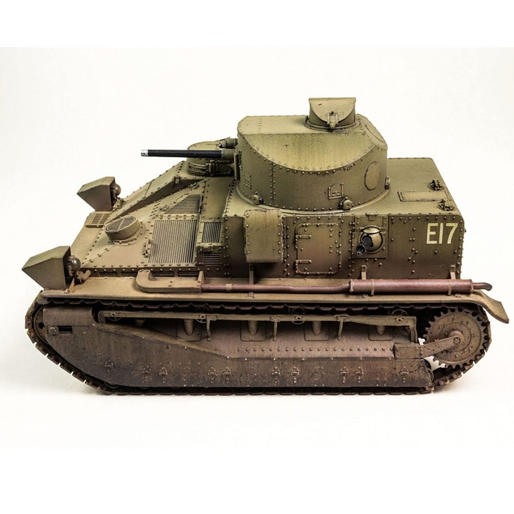 FMOCHANGMDP Tank 3D Puzzles Plastic Model Kits, 1/35 Scale IDF APC Nagmashot Model, Adult Toys and Gift, 8.8 x 3.9Inchs