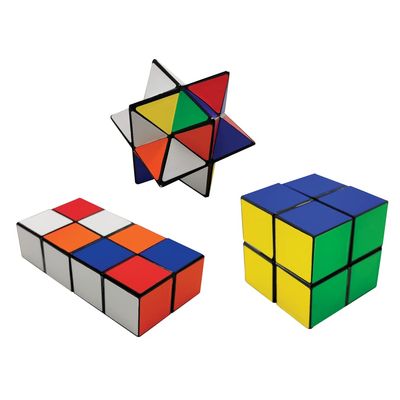 Raymond Geddes Flippin Cube Toys (Pack of 12) - Shape Transforming Cubes for Kids - Novelty Toys for Birthday Party Favors and Prizes