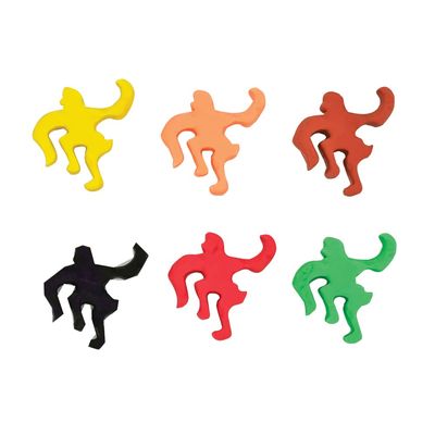 Raymond Geddes Big Foot Puzzle Erasers (Pack of 24)