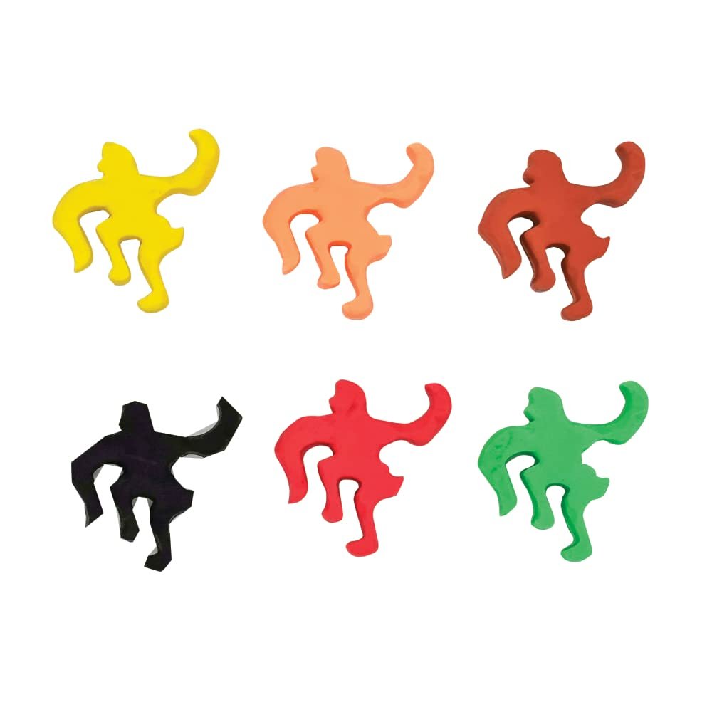 Raymond Geddes Big Foot Puzzle Erasers (Pack of 24)