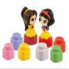 Clementoni Princess Soft Clemmy Disney Princess First Set, Building Bricks, Soft Block 6 Months, Awakening Baby, First Age Game, Made in Italy, 17843, Multi-Coloured view 4