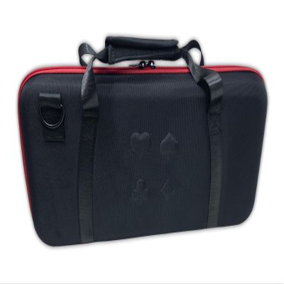 DA VINCI Softshell Poker Chip Case 300-Chip Capacity - Lightweight, Ultra Durable, and Suitcase Grade Material