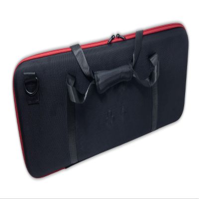 DA VINCI Softshell Poker Chip Case 500-Chip Capacity - Lightweight, Ultra Durable, and Suitcase Grade Material