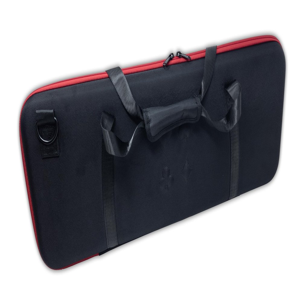 DA VINCI Softshell Poker Chip Case 500-Chip Capacity - Lightweight, Ultra Durable, and Suitcase Grade Material