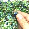 2500 Count of Cats Eyes Glass Marble, Cat's Eyes Marbles 5/8" in Bulk, Shooters Sling Shot Ammo, Wholesale Lot Assorted Colors view 3