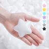 TRENDPLAY Star Balls for Ball Pit -100pcs 2.4 in Plastic Non-Toxic Play Toys Tent Pool Playhouse Playpen Party Decoration, White view 1