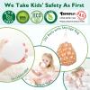 TRENDPLAY Star Balls for Ball Pit -100pcs 2.4 in Plastic Non-Toxic Play Toys Tent Pool Playhouse Playpen Party Decoration, Pearl Gold view 4