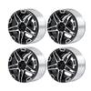 Five-Pointed Star 1.9 Inch Alloy Metal Beadlock Wheel Rims for Axial SCX10 D90 CC01 TRX-4 1/10 RC Crawler Car Model Part ( Color : 4PCS ) view 1
