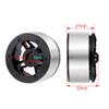 Five-Pointed Star 1.9 Inch Alloy Metal Beadlock Wheel Rims for Axial SCX10 D90 CC01 TRX-4 1/10 RC Crawler Car Model Part ( Color : 4PCS ) view 2