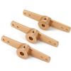 KRYDN 3.1/4.1/5.1mm Aluminum Single/Dual Steering Servo Roker Arm Horn Rudder for RC Car Boat Model Tools Parts Accessories ( Color : Dual Arm 3.1mm ) view 2