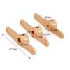KRYDN 3.1/4.1/5.1mm Aluminum Single/Dual Steering Servo Roker Arm Horn Rudder for RC Car Boat Model Tools Parts Accessories ( Color : Dual Arm 3.1mm ) view 3