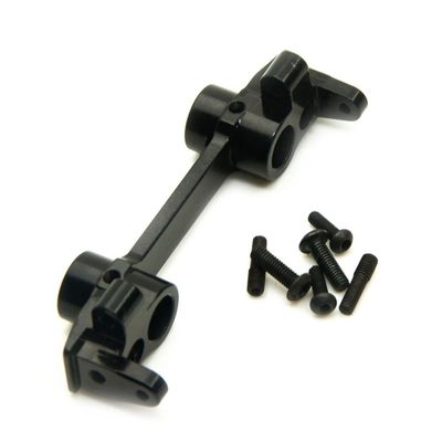 Aluminum Front&Rear Bumper Mount for Axial SCX10 1/10 RC Crawler Car Truck Upgrade Parts ( Color : Black Front )