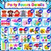 KissFuture 1000 PCS Party Favors for Kids, Fidget Toys Bulk, Prize Treasure Box Toys for Classroom, Birthday Gifts, Pinata Stuffers, Goodie Bags Stuffers for Kids, Carnival Prizes view 2