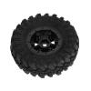 4PCS 55X20mm Wheel Rims Tires Tyres Set for Axial SCX24 AXI90081 AXI00002 Gladiator 1/24 RC Crawler Car Upgrade Parts view 3