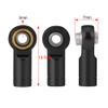 Aluminum M3 CCW Thread Link Rod Joint Ball End Head for Traxxas TRX-4 Axial SCX10 Tamiya CC01 1/10 RC Crawler Car Parts ( Color : Red 10Pcs ) view 2