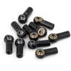 Aluminum M3 CCW Thread Link Rod Joint Ball End Head for Traxxas TRX-4 Axial SCX10 Tamiya CC01 1/10 RC Crawler Car Parts ( Color : Red 10Pcs ) view 3