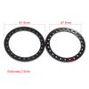 4Pcs Metal Alloy 2.2'' Replacement Wheel Beadlock Ring 7 Colors for Axial Wraith 1/10 RC Crawler Car 2.2 inch Wheel Rims ( Color : Green ) view 4