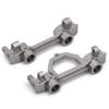 Aluminum Front&Rear Bumper Mount for Axial SCX10 1/10 RC Crawler Car Truck Upgrade Parts ( Color : Titanium 1 Set ) view 1