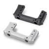 Aluminum Alloy Front Bumper Mount Servo Stand for Axial SCX10 II 90046 90047 Jeep Wrangler 1/10 RC Crawler Car Parts ( Color : Black ) view 2