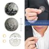 Neliky Magic Tricks Kit Including 6 Classic Tricks - Bite Coin, Color Change Silk, Disappearing Silk Fake Thumb,Magic Ring Chains,Magic Light Up Finger Thumb, Autorotation Rotating Nut view 2
