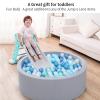 Heopeis 2.75inch Ball Pit Balls - Plastic Kids Ball Pit Balls for Party, Birthday, Pool & Tent Play - Non-Toxic BPA & Phthalate Free - 50 pcs with Storage Bag view 3