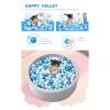 Heopeis 2.75inch Ball Pit Balls - Plastic Kids Ball Pit Balls for Party, Birthday, Pool & Tent Play - Non-Toxic BPA & Phthalate Free - 50 pcs with Storage Bag view 4