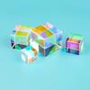 RGB X Cube Prism Cross Dichroic Physics Teaching Polyhedron Small House Decoration Rainbow Lens (Color : 18mm 6-Sided Prism) view 3