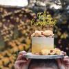 Arthsdite Feliz Cumpleaos Cake Topper - Spanish Feliz Cumpleaos Cake Decoration, Happy Birthday Cake Topper, Fiesta Theme Party Decoration Supplies - Gold Glitter view 4