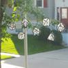 DND Polyhedral Dice Sun Catching Window Clings - 7 Piece Set - Prism Rainbow Maker view 3