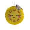 APINATA4U Smiling Cute Sun Pinata, Yellow Emoji Themed Party Decoration, Sunshine Birthday Party Supplies, Planet Themed Kids Party Pinata, Happy Sun Decoration for Kids, Smiling Gift for Kids view 1