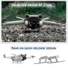 (2-in-1) Landing Gear Leg & Water Landing Gear for DJI Mini 3 PRO, Safe Lightweight Drone Accessory Quick Assembly and Disassembly view 3