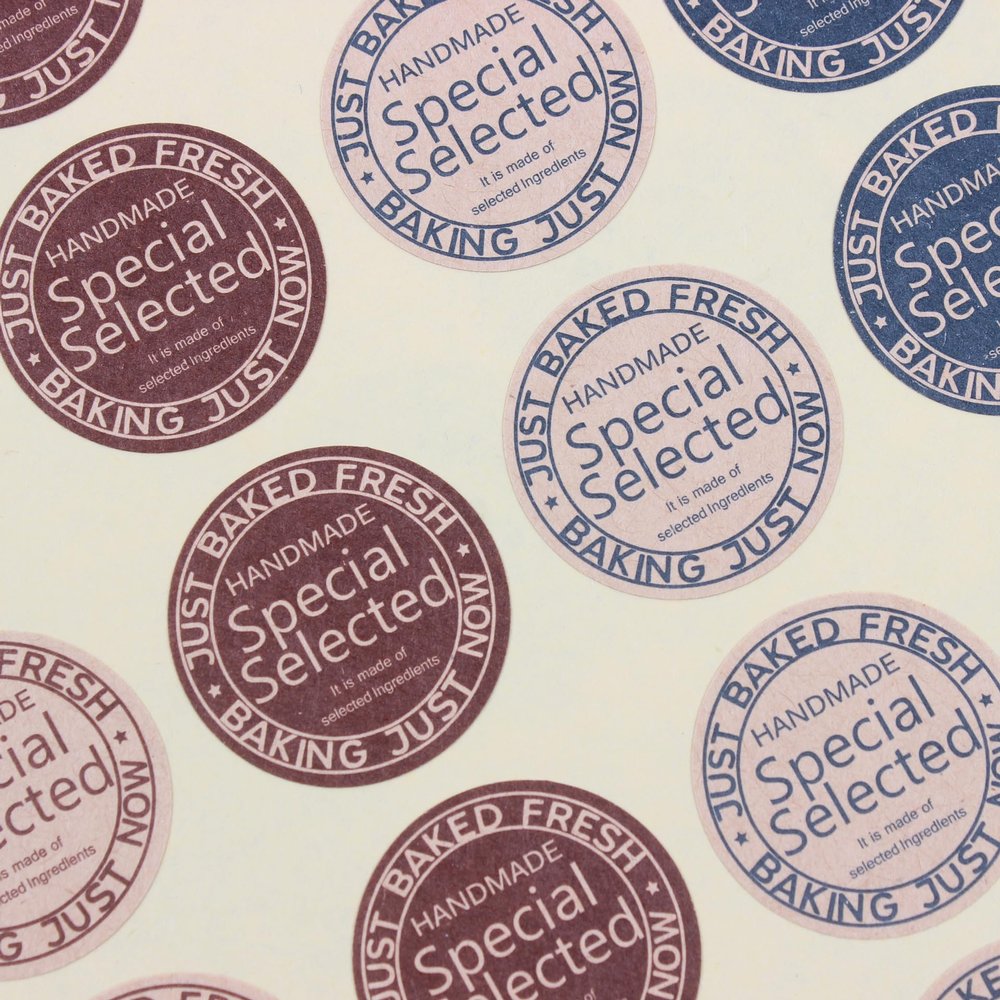 50pcs Baking Stickers
